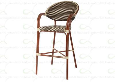 China Painted Bamboo Bar Chairs for Outdoor Commercial Bars/Cafe/Restaurant for sale