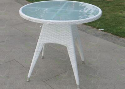 China Patio Dining Tables Garden Outdoor Wicker Table for Patio & Garden Sets White for sale