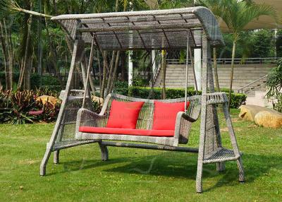 China Swinging Chair Outdoor Hanging Chair Patio Swing Wicker/Rattan Weaved for sale