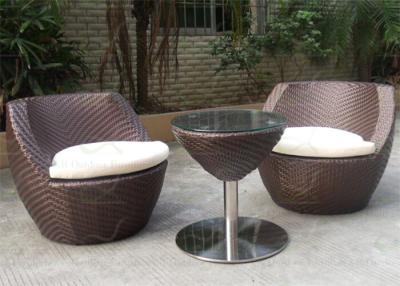 China Small Balcony Furniture Stacking Wicker All Weather Outdoor Furniture Vendors for sale