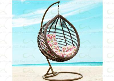 China Outdoor Hanging Chairs Hanging Chair for Bedroom Round Wicker Swing Chair for sale