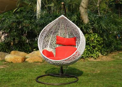 China Outdoor Hanging Chairs Wicker Pod Hanging Chair from Ceiling or with Stand for sale