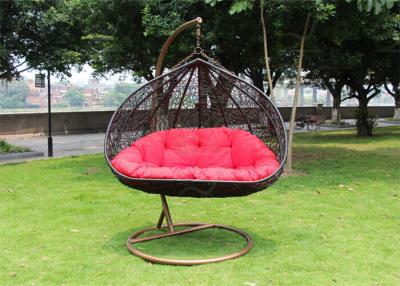 China Outdoor Hanging Chairs Two Person Hanging Chair Hammock Chair with Stand for sale