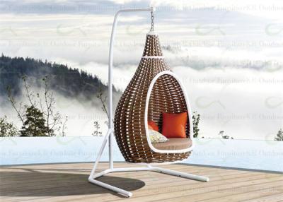 China Outdoor Hanging Chair from Ceiling Swing Chair Luxury Wicker Furniture for sale