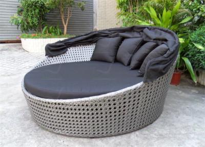 China Outdoor Daybeds Rattan/Wicker Sunbed All Weather Poly Rattan Furniture Set for sale