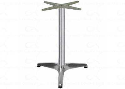 China 3 Legs Table Bases Outdoor Aluminum Table Base for Commercial Restaurant Table for sale