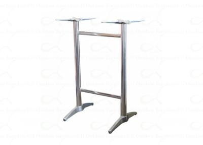 China Twin Table Bases Bar Height Outdoor Commercial Aluminum Table Base for Bars for sale