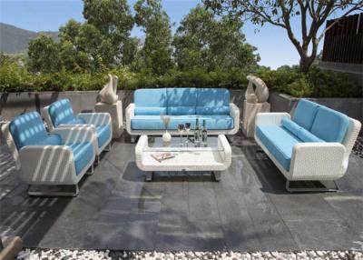 China Outdoor Sofa Furniture Patio Furniture Rattan/Wicker Sofa Set with 7 Seats for sale