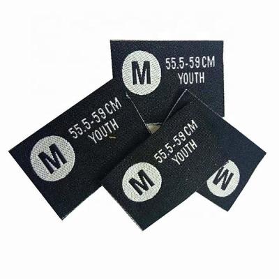 China Washable Custom Logo Name Garment Accessories Woven Neck Labels Size Labels Labels For Clothing for sale