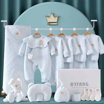 China Breathable Comfortable Baby Clothes Sets 20 Pcs Baby Clothing Suits Newborn Baby Clothes Set Gift Box for sale