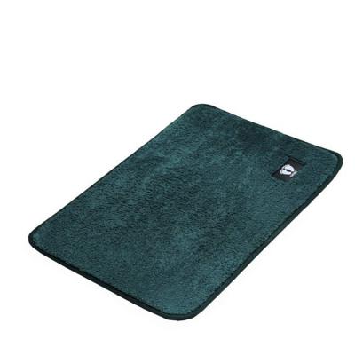 China Sustainable Microfiber Polyester Colorful Toilet Floor Anti-Slip Bathroom Mat for sale