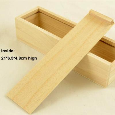 China Handmade Custom Watch Wholesale Personalized Natual Custom Wooden Gift Box With Sliding Lid for sale