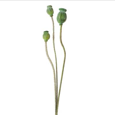 China High Quality Wedding Decorative Decor Flower Artificial Flowers Retro Do Old Long To Zen Dry Flower Branch Lotus By Pod Living Room Indoor Decoration for sale