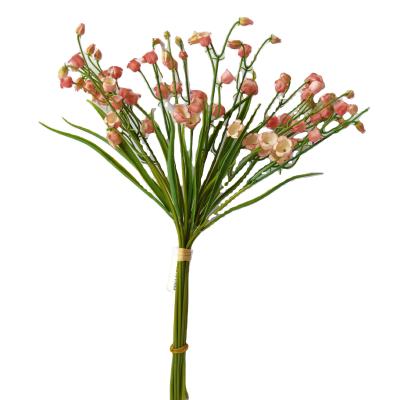 China New Valley Home Vase Decoration Flower Hotel Decoration Plastic Wire High End Artificial Orchid for sale