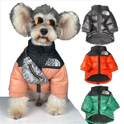 China 2020 Viable Black China Fashion Hot Pink Stripper Jackets Winte Pet Apparel Dog Clothes for sale