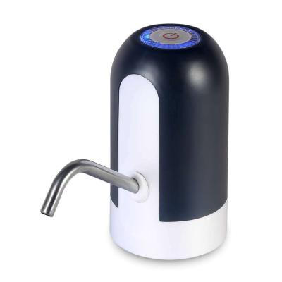 China Hotel Mini Water Bottle Dispenser Pump Small Glass Water Dispenser USB Bottle Water Dispenser for sale