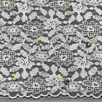 China Non Viable Stretch Embellishment Embroidery Fashion Nylon Lace Fabric for sale