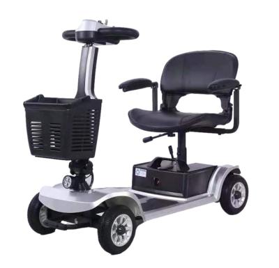 China Factory Direct Sales Leather Travel 4 Wheels Electric Mobility Scooter For Seniors for sale