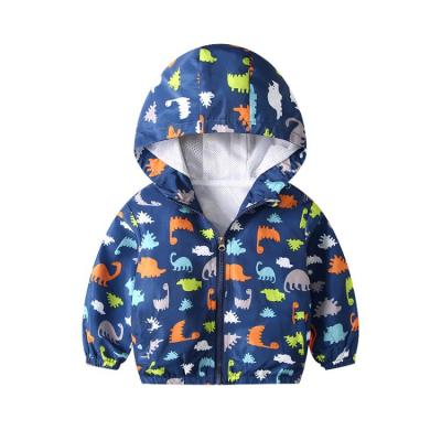 China 2022 Spring Rain Jacket Boys Windproof Hooded Anorak Coat High Quality Kids Outdoor Waterproof for sale