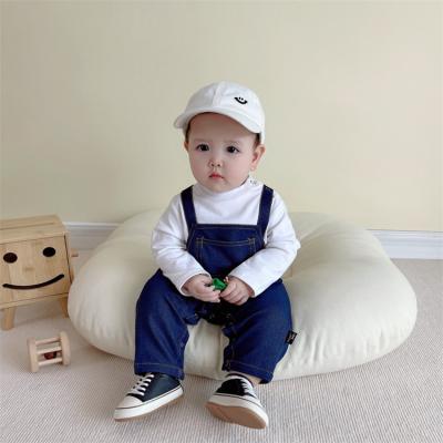 China Cozy Baby Clothes Newborn Babies Boy Clothes Cute Two-Piece Overalls China Central Statistical Style for sale