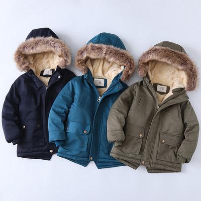 China Fashionable Thick Warm Winter Jacket Baby Girls Winter Jacket Coat Kids Clothing Children's Clothing for sale