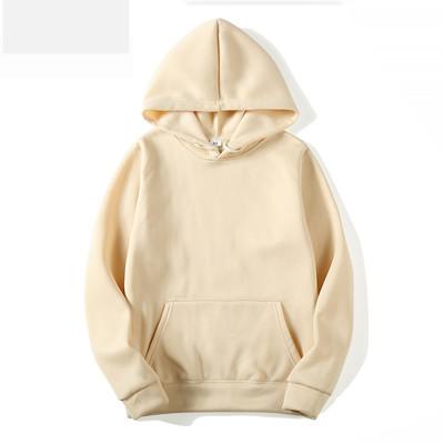 China Viable Solid Color Hoodies Men's and Women's Class Clothing Thickened Hoodies for sale