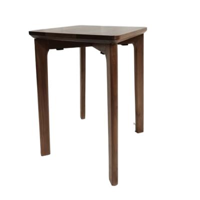 China Modern Custom Made Modern High Bar Walnut Counter Stool High Counter Stool for sale