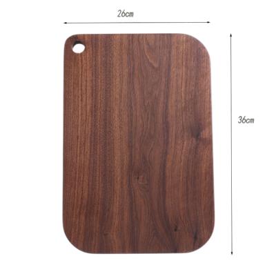 China Sustainable Brown Wood Cutting Board New Products High Quality Cutting Board for sale