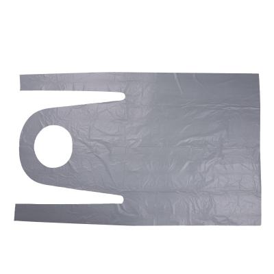 China Disposable Polythene Waterproof Barber Apron Children For for sale