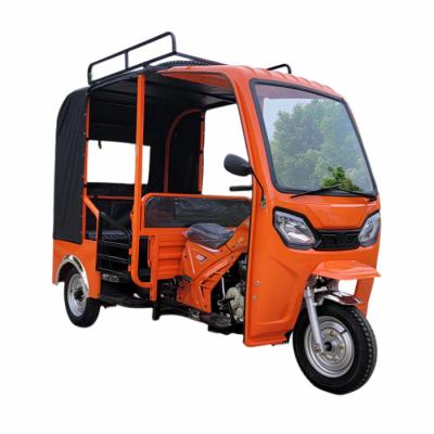 China Hot Selling Motorcycle 200cc Passenger 5 Seat Gasoline Tricycle Motor Labor Tricycle for sale