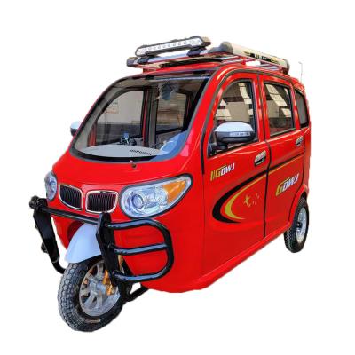 China 2022 New Fashioned Passenger Motorcycle Fully Enclosed Compartment Passenger Tricycle for sale