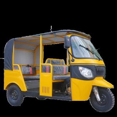 China Water Cooled Tuk-tuk City Passenger 200cc Passenger Tricycle Sightseeing Taxi for sale