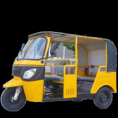 China Hot Selling Southeast Asia City Sightseeing Passenger New Tuk-tuk 200cc Fuel Three Wheel Tricycle for sale