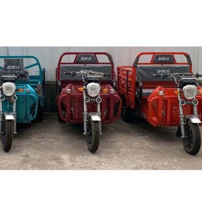 China Hot Selling Cargo In Africa Three Wheel Motorcycle Electric And Gasoline Tricycle for sale