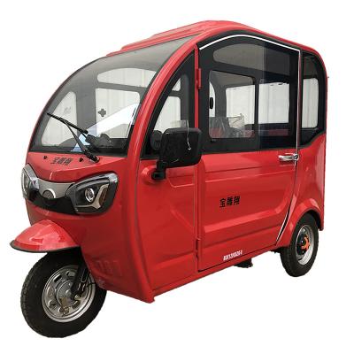 China Hot Selling Electric Scooter Vietnam Passenger Tricycle Fully Enclosed Compartment Tricycle for sale