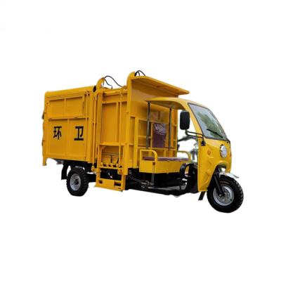 China Professional Cargo Tricycle Special Sales Waste Removal Tricycle Garbage Truck With Dump Function for sale