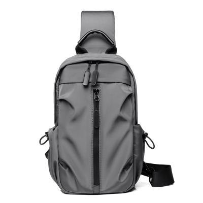 China New Waterproof Men's Multifunctional Fashion Chest Bag Business Casual Dress Shoulder Bag Small Backpack for sale