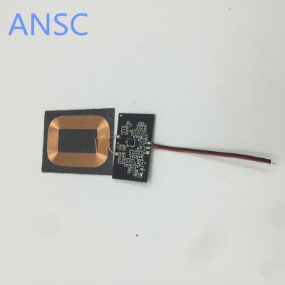 China MP3/MP4 Wireless Player 5V 1A 5w 1000mA RX Module Qi Receiver Module Wireless Charging for sale