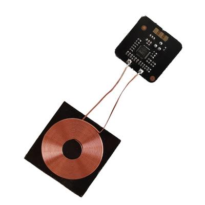 China General Small Qi Wireless Charging Receiver Module PCBA Board Coil QI Modified Mini Electronics for sale