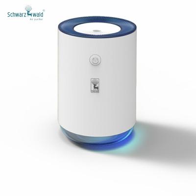 China Cute Mini Car Personal Use Office Home USB Charging LED Light Humidifier Small for sale