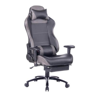 China 8263 High Back Gaming Chair Packing Free Shipping (Height) Adjustable With Lumbar Cushion And Massage Footrest for sale