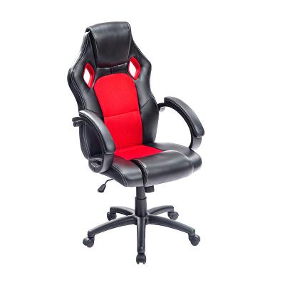 China 8051 Red Racing Gaming Chair Furniture Executive Office Chair Ergonomic Swing Chair Adjustable (Height) Seat for sale