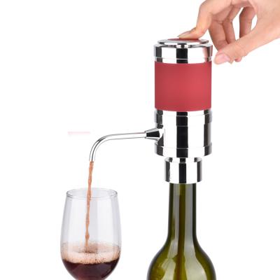 China Viable Portable Battery Electric Wine Aerator, Automatic Wine Decanter, Portable Wine Pourer for sale