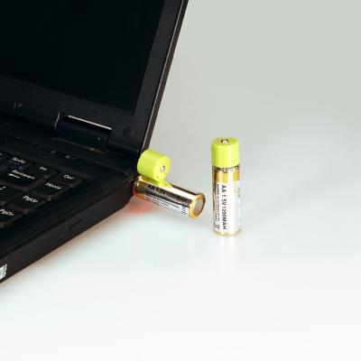 China Machine- The HOT Selling USB Battery Cells AA 1.5V Rechargeable Battery for sale