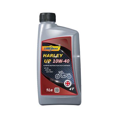 China Óleos de motor de motocicletas sintéticas Harley 4T UP 10W40 para motores a gasolina de 4 tempos à venda