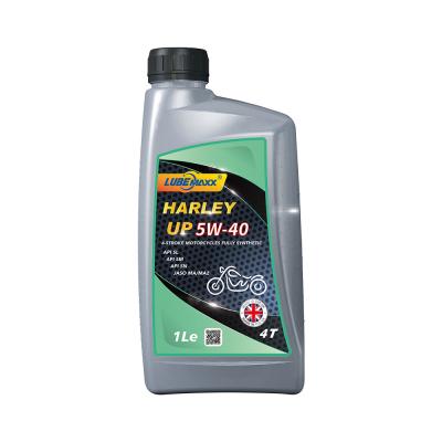 China Harley 4T UP 5W40 Volledig synthetische motorolie voor luchtgekoelde 4-taktmotoren Te koop