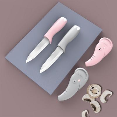 China Fun Elephant Fruit Knife Viable High Quality Animal Shape Fruit Knife Fruit Peeling Knife for sale