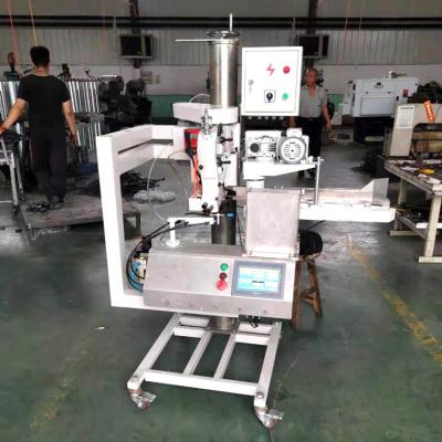 China Horizontal Carton Box Anti Fold Tamper Bag Woven Adhesive Sticker Packing Automatic Corner Sealing Labeling Machine for sale