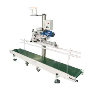 China machinery & Sealing Fisherman Induction Packing Machine Silage Material Corn Flour Food Feed Fertilizer Weaving Bag Sealing And Wrapping Machine for sale