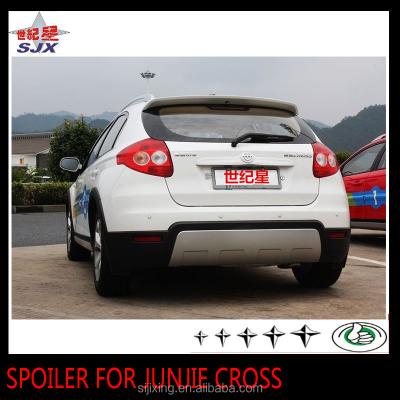 China REAR ROOF ABS CAR ROOF SPOILER FOR JUNJIE CROSS WIHTOUR LED SIGNAL LIGHT for sale